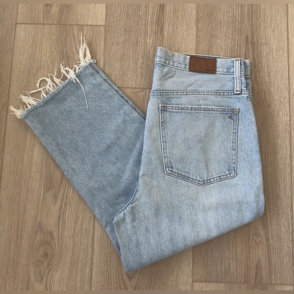 Madewell Light Wash Straight woman’s Jeans 🪾🍂 - Picture 1 of 12